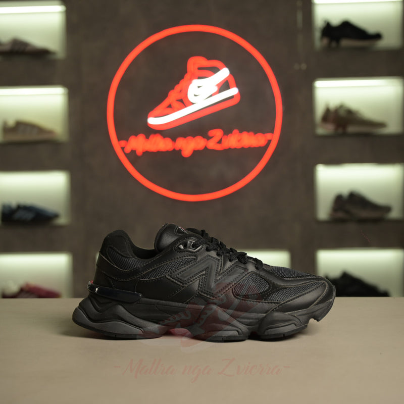 New Balance 9060 Lëkurë e Zezë