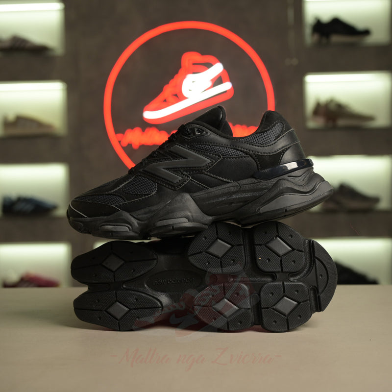 New Balance 9060 Lëkurë e Zezë