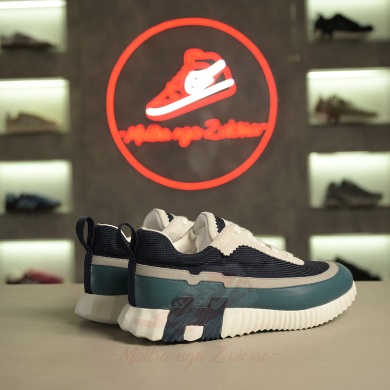 Atlete Hermes Bouncing "Marine Bleuet Blanc"