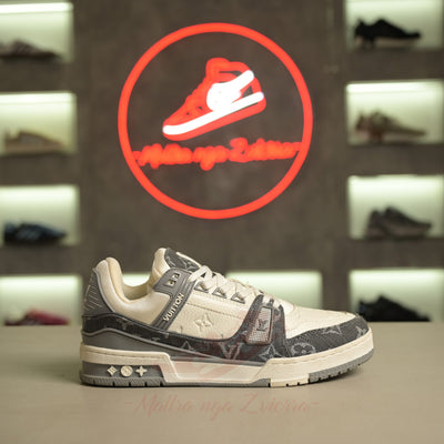 Louis Vuitton LV Trainers Denim Grey