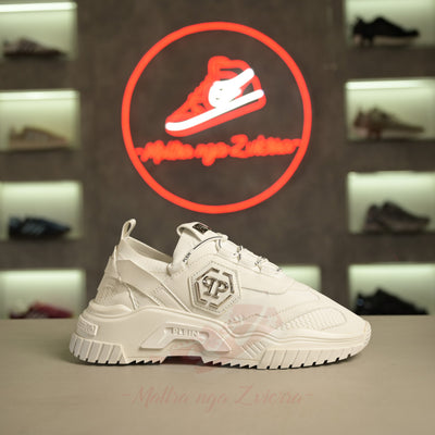 Philipp Plein Predator White Sneakers
