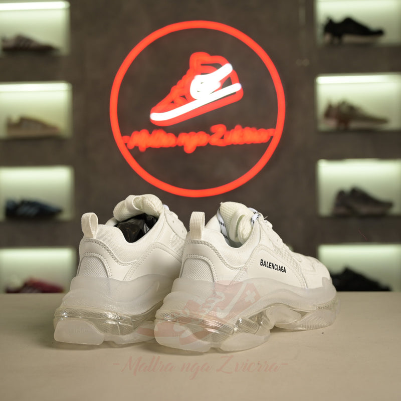 Balenciaga Triple S E Bardhë E Zezë