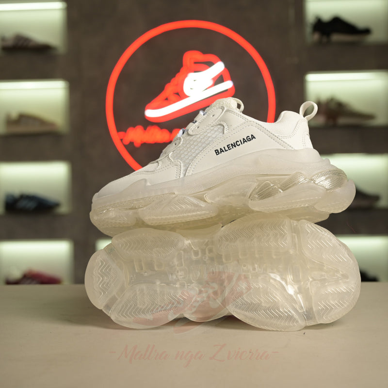 Balenciaga Triple S E Bardhë E Zezë