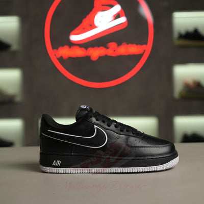 Nike Air Force 1 Low Black White Outline