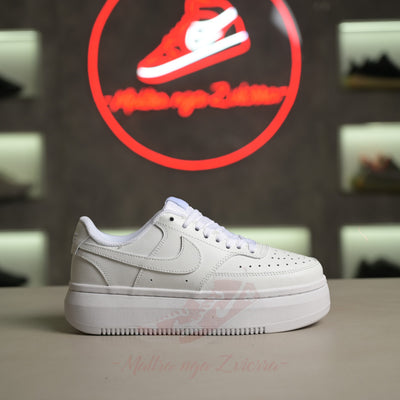 Nike Court Vision Alta Triple White