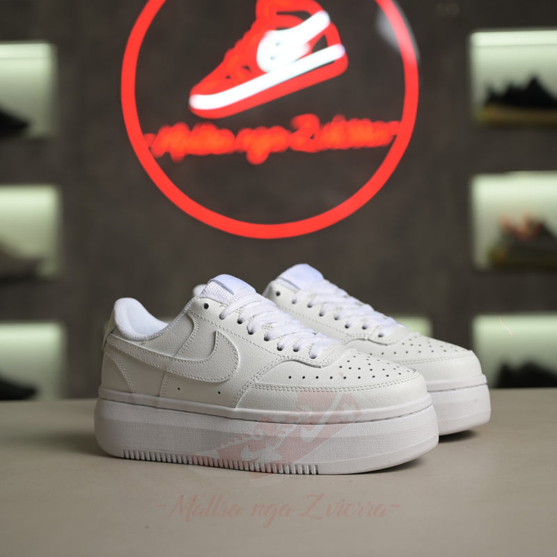 Nike Court Vision Alta Triple White