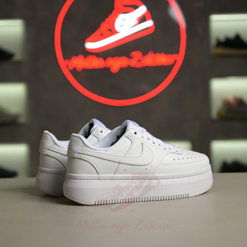 Nike Court Vision Alta Triple White