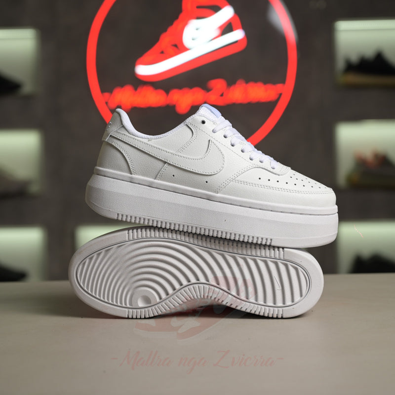 Nike Court Vision Alta Triple White