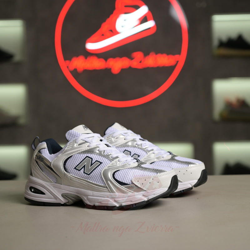 New Balance 530 “E Bardhë / Argjend / Blu Deti”
