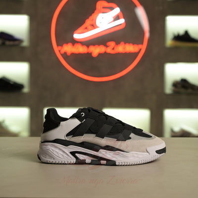 adidas niteball black and white