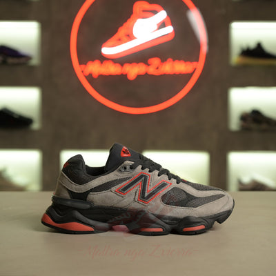 New Balance 9060 Grey Black Red