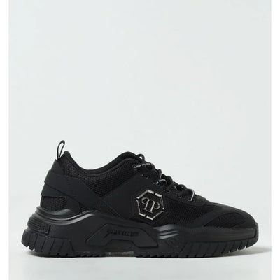 philipp plein predator black whith white laces